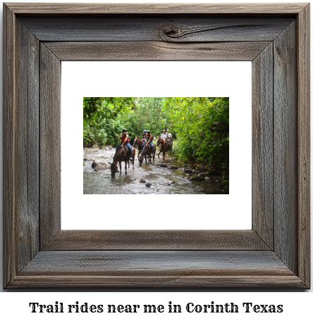 trail rides near me in Corinth, Texas